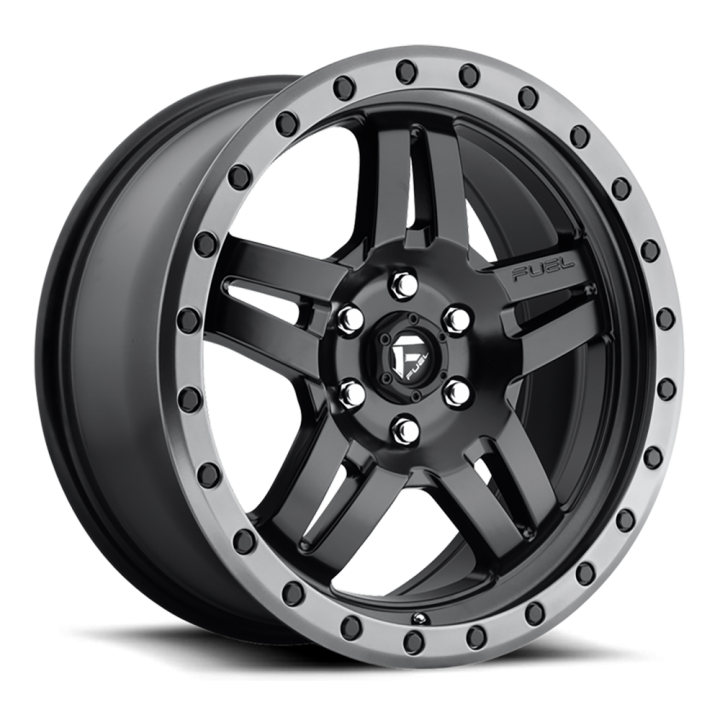 Felga aluminiowa D557 Anza Matte Black GUN Metal Ring Fuel