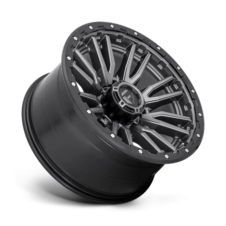 Felga aluminiowa D680 Rebel Matte GUN Metal Black Bead Ring Fuel - ujęcie 2