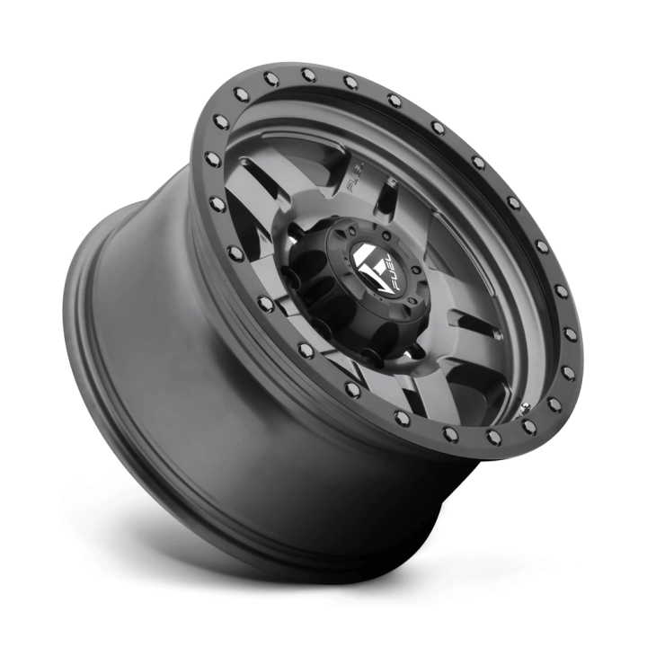 Felga aluminiowa D558 Anza Matte GUN Metal Black Bead Ring Fuel - ujęcie 2