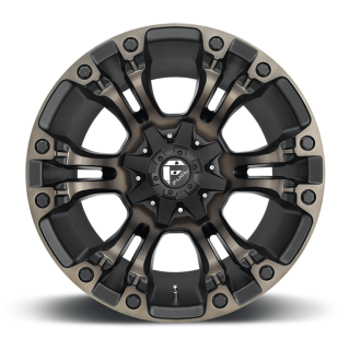 Felga aluminiowa D569 Vapor Matte Black Double Dark Tint Fuel - ujęcie 2