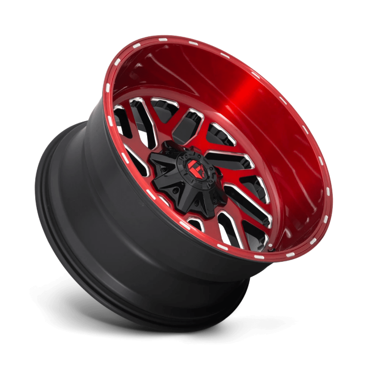 Felga aluminiowa D691 Triton Candy RED Milled Fuel - ujęcie 2