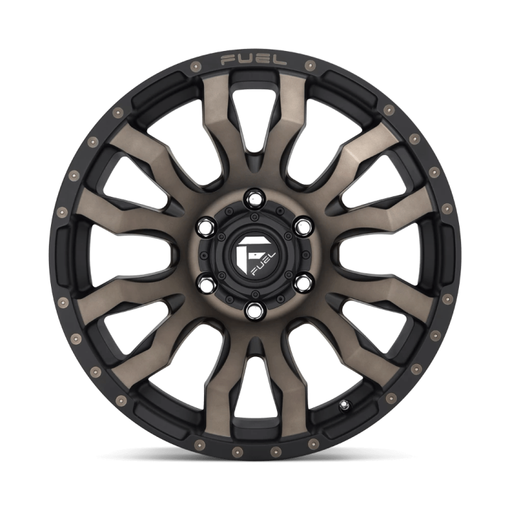 Felga aluminiowa D674 Blitz Matte Black Double Dark Tint Fuel - ujęcie 3