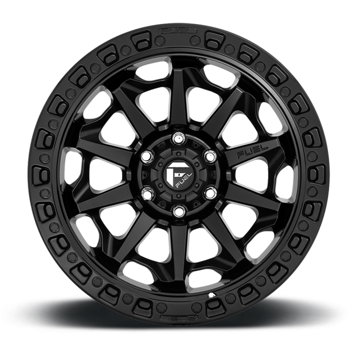 Felga aluminiowa D694 Covert Matte Black Fuel - ujęcie 3