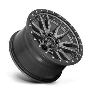 Felga aluminiowa D680 Rebel Matte GUN Metal Black Bead Ring Fuel - ujęcie 2