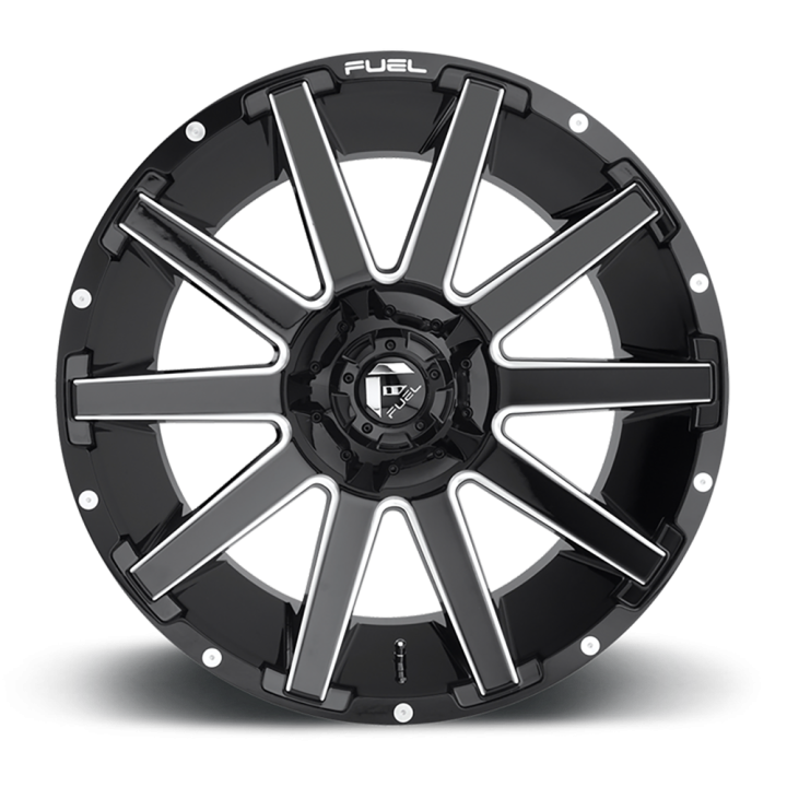 Felga aluminiowa D615 Contra Gloss Black Milled Fuel - ujęcie 3