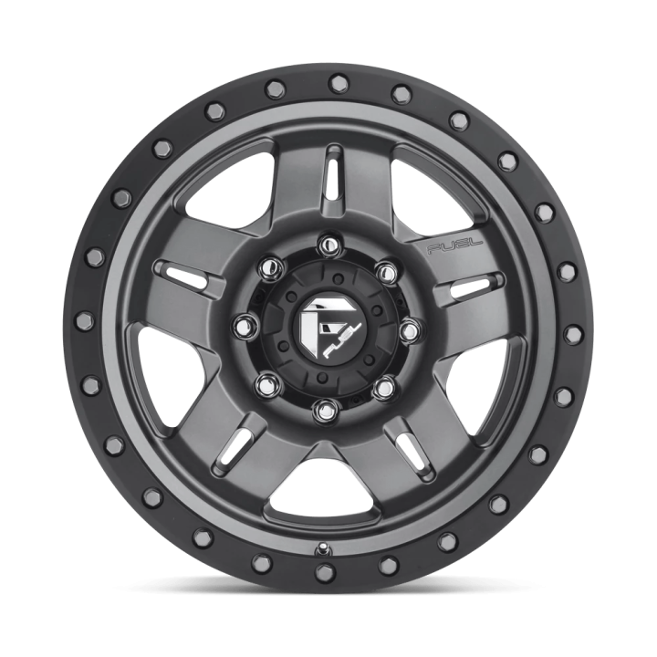 Felga aluminiowa D558 Anza Matte GUN Metal Black Bead Ring Fuel - ujęcie 3
