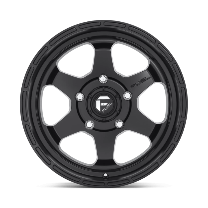 Felga aluminiowa D664 Shok Matte Black Fuel - ujęcie 3
