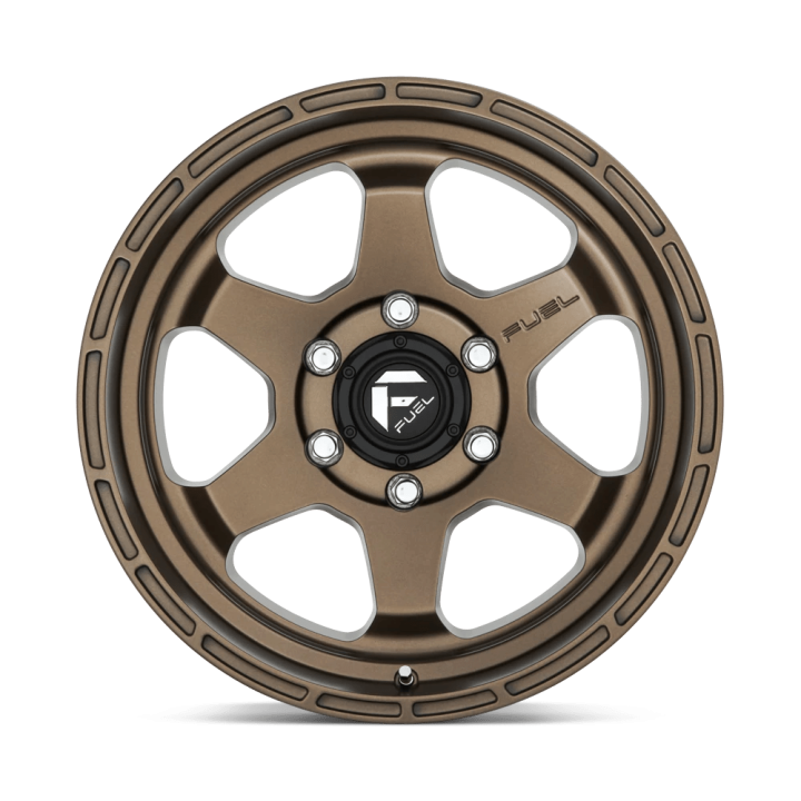 Felga aluminiowa D666 Shok Matte Bronze Fuel - ujęcie 3