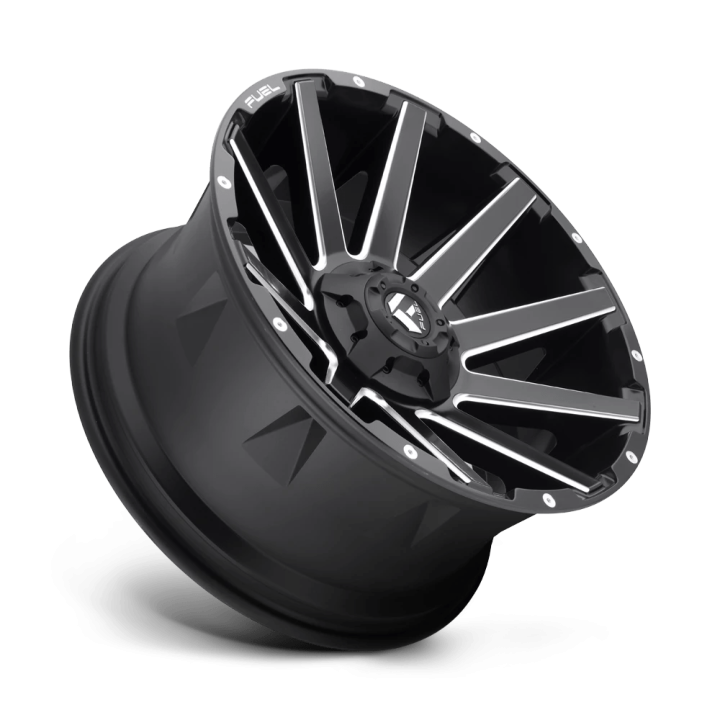 Felga aluminiowa D616 Contra Matte Black Milled Fuel - ujęcie 2