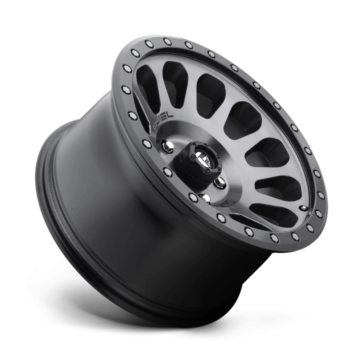 Felga aluminiowa D601 Vector Matte GUN Metal Black Bead Ring Fuel - ujęcie 2