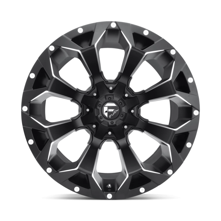 Felga aluminiowa D546 Assault Matte Black Milled Fuel - ujęcie 3