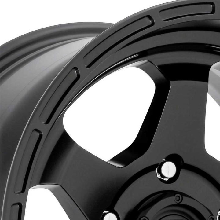 Felga aluminiowa D664 Shok Matte Black Fuel - ujęcie 4