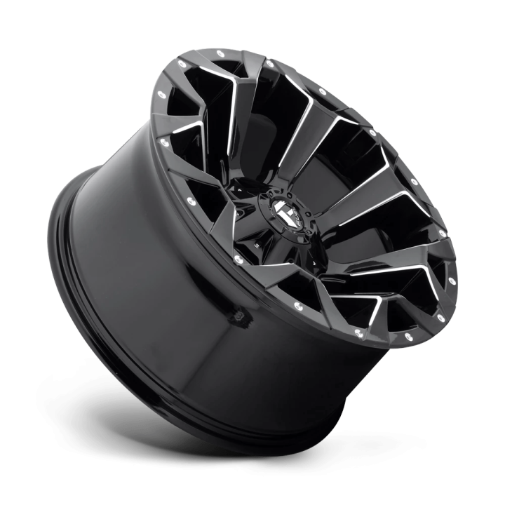 Felga aluminiowa D576 Assault Gloss Black Milled Fuel - ujęcie 2