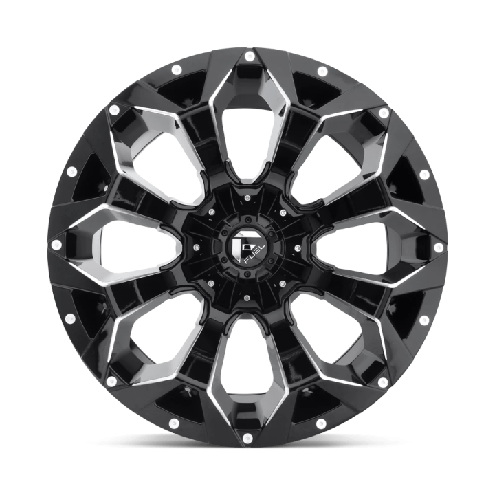 Felga aluminiowa D576 Assault Gloss Black Milled Fuel - ujęcie 3
