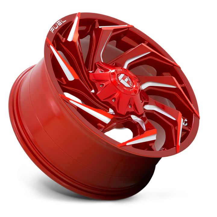 Felga aluminiowa D754 Reaction Candy RED Milled Fuel - ujęcie 2