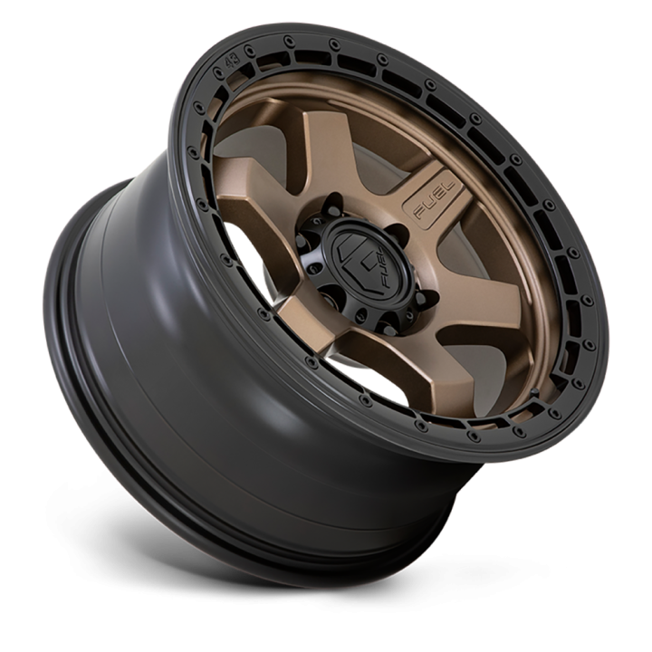 Felga aluminiowa D751 Block Matte Bronze W/ Black Ring Fuel - ujęcie 2