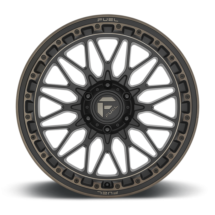Felga aluminiowa D759 Trigger Matte Black Dark Tint Fuel - ujęcie 3