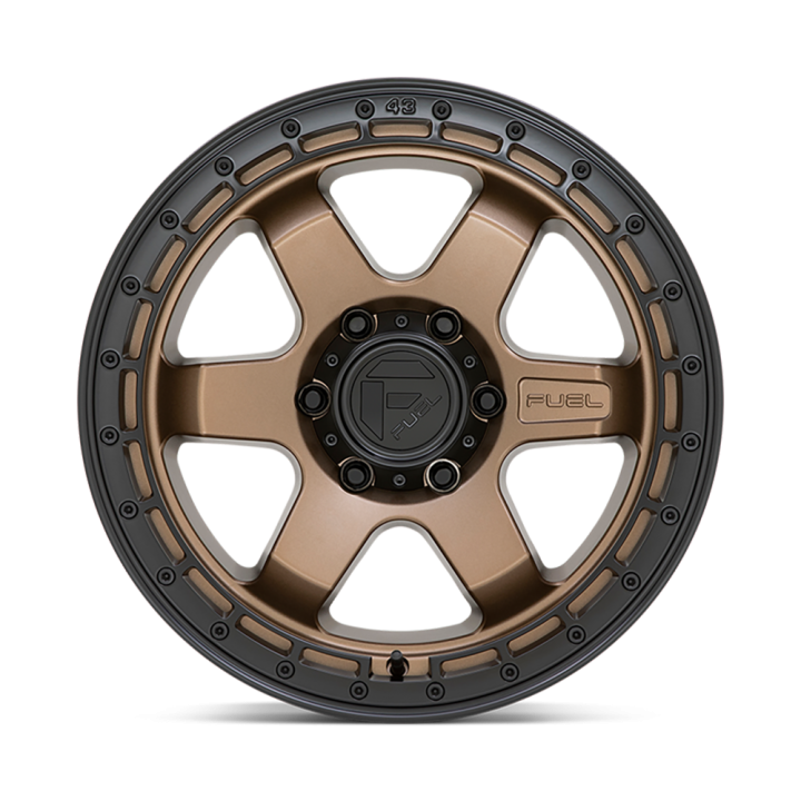 Felga aluminiowa D751 Block Matte Bronze W/ Black Ring Fuel - ujęcie 3