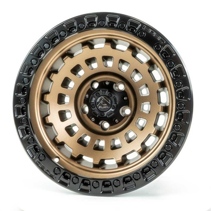 Felga aluminiowa D634 Zephyr Matte Bronze Black Bead Ring Fuel - ujęcie 2