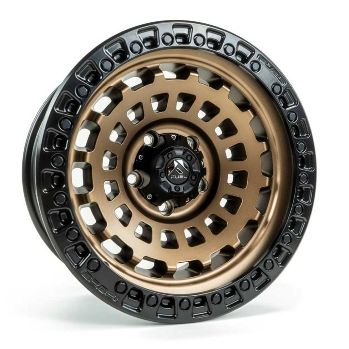 Felga aluminiowa D634 Zephyr Matte Bronze Black Bead Ring Fuel - ujęcie 3