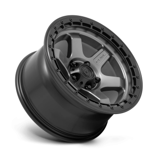 Felga aluminiowa D752 Block Matte Gunmetal W/ Black Ring Fuel - ujęcie 2