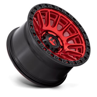Felga aluminiowa D834 Cycle Candy RED W/ Black Ring Fuel - ujęcie 2