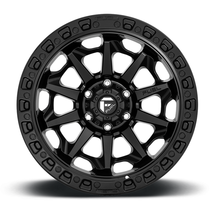 Felga aluminiowa D694 Covert Matte Black Fuel - ujęcie 3