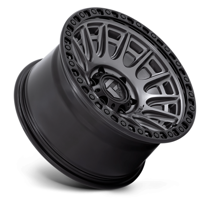 Felga aluminiowa D835 Cycle Matte Gunmetal W/ Black Ring Fuel - ujęcie 2