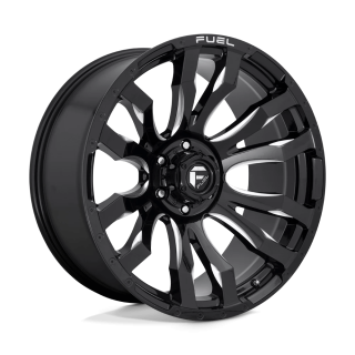 Felga aluminiowa D673 Blitz Gloss Black Milled Fuel