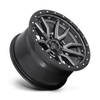 Felga aluminiowa D680 Rebel Matte GUN Metal Black Bead Ring Fuel - ujęcie 2