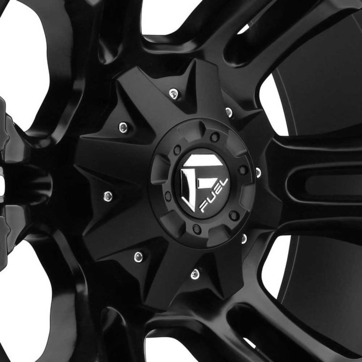 Felga aluminiowa D560 Vapor Matte Black Fuel - ujęcie 3