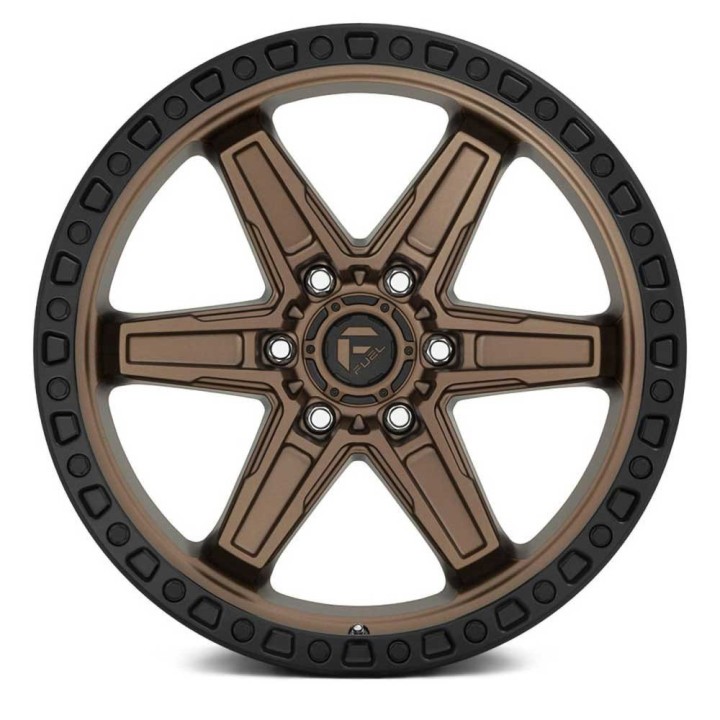 Felga aluminiowa D699 Kicker 6 Matte Bronze Black Bead Ring Fuel - ujęcie 2