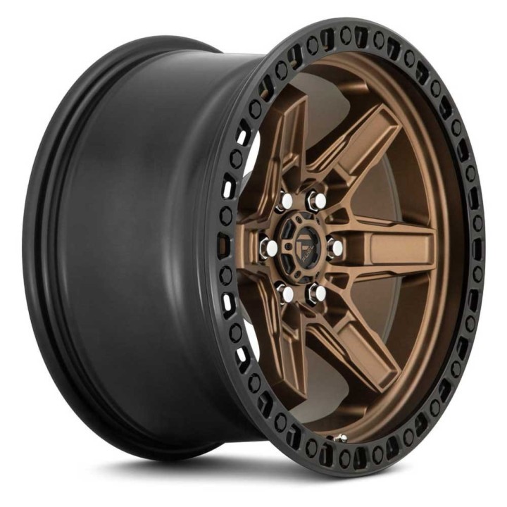 Felga aluminiowa D699 Kicker 6 Matte Bronze Black Bead Ring Fuel - ujęcie 3