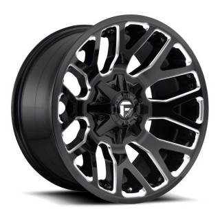 Felga aluminiowa D623 Warrior Gloss Black Milled Fuel