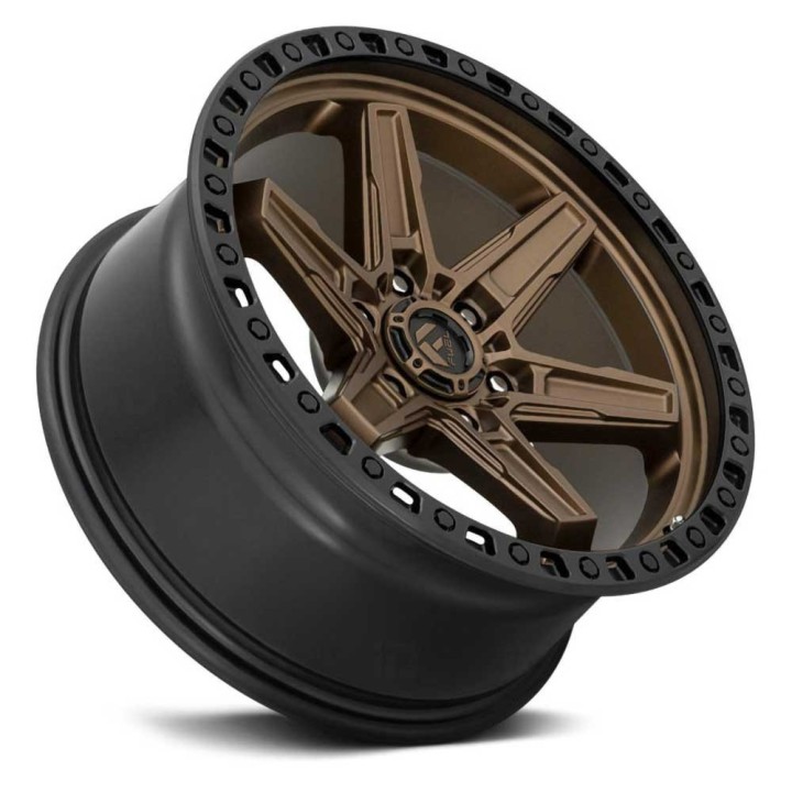 Felga aluminiowa D699 Kicker 6 Matte Bronze Black Bead Ring Fuel - ujęcie 4