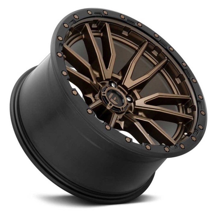 Felga aluminiowa D681 Rebel 6 Matte Bronze Black Bead Ring Fuel - ujęcie 3