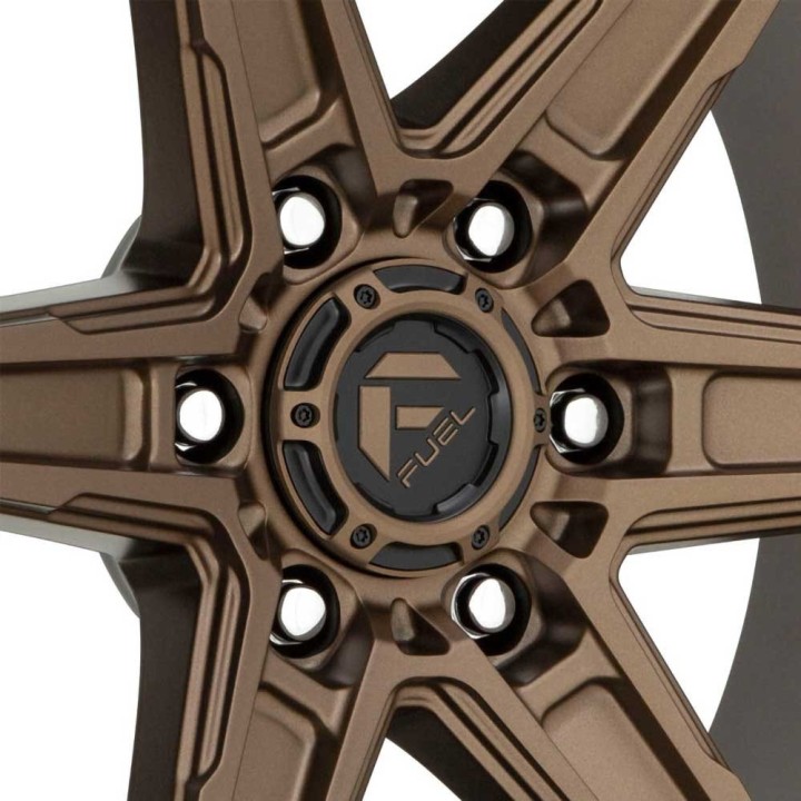 Felga aluminiowa D699 Kicker 6 Matte Bronze Black Bead Ring Fuel - ujęcie 5