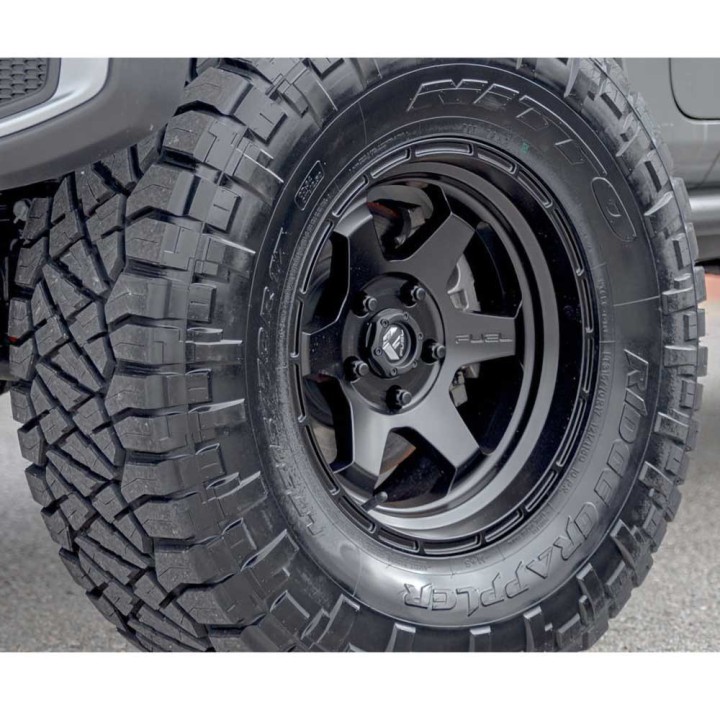 Felga aluminiowa D664 Shok Matte Black Fuel - ujęcie 6