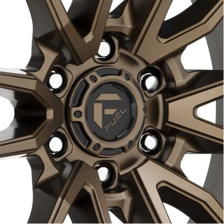 Felga aluminiowa D681 Rebel 6 Matte Bronze Black Bead Ring Fuel - ujęcie 5