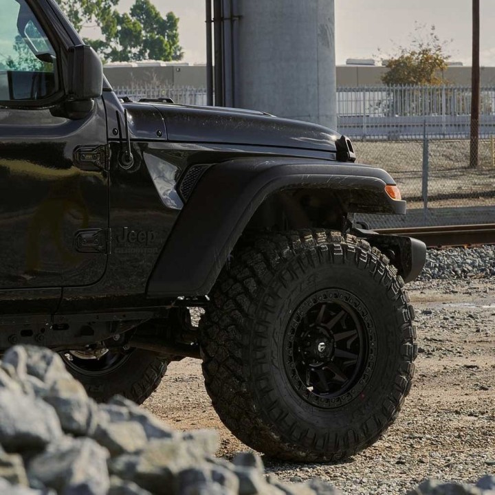 Felga aluminiowa D694 Covert Matte Black Fuel - ujęcie 5