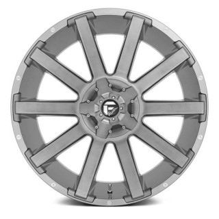 Felga aluminiowa D714 Contra Brushed Gun Metal/Tinted Clear Fuel - ujęcie 2