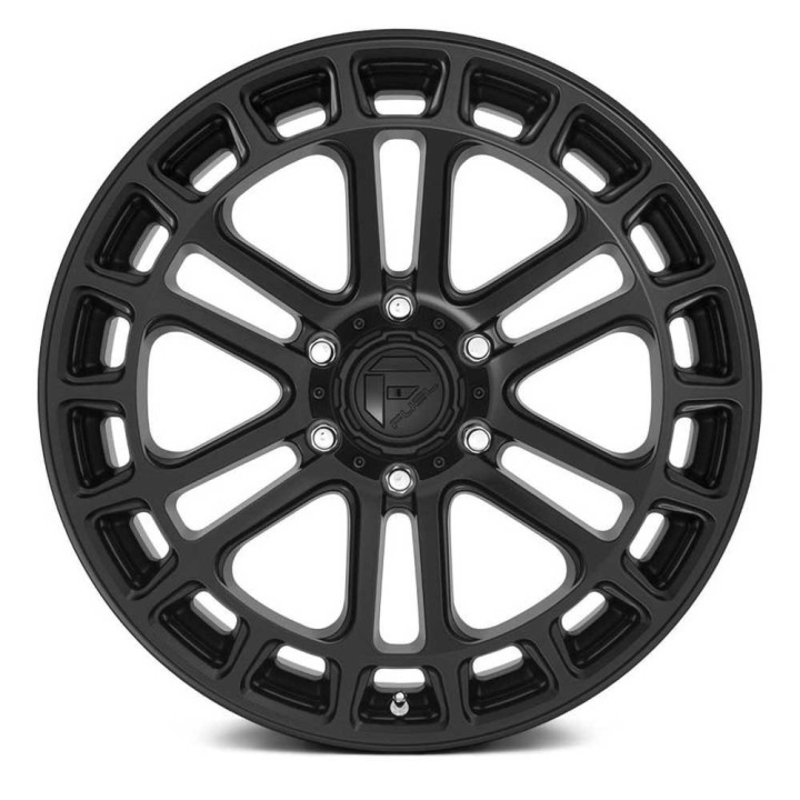 Felga aluminiowa D718 Heater Matte Black Fuel - ujęcie 2