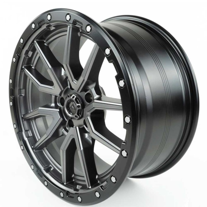 Felga aluminiowa D680 Rebel 5 Anthracite Gun Metal/Black Ring Fuel - ujęcie 6