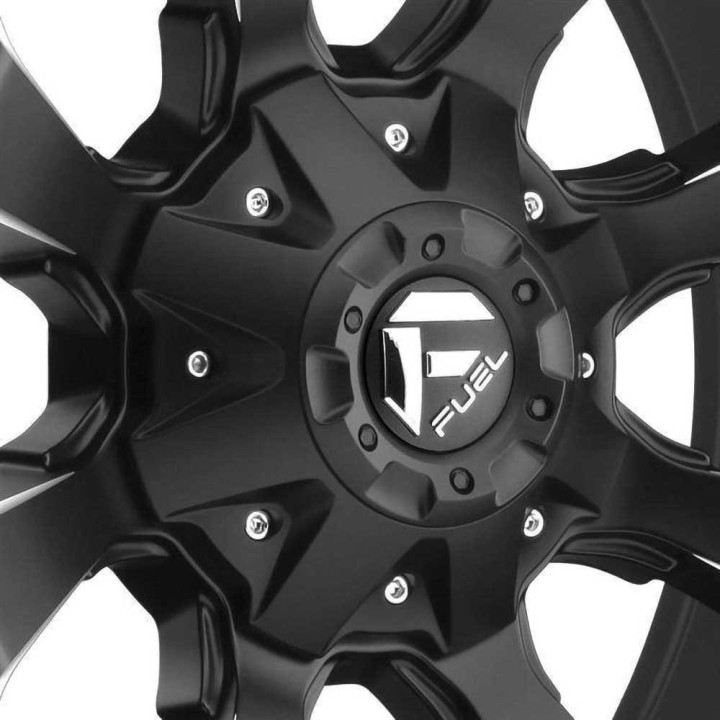 Felga aluminiowa D546 Assault Matte Black Milled Fuel - ujęcie 2
