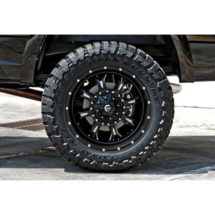 Felga aluminiowa D517 Krank Matte Black Milled Fuel - ujęcie 2