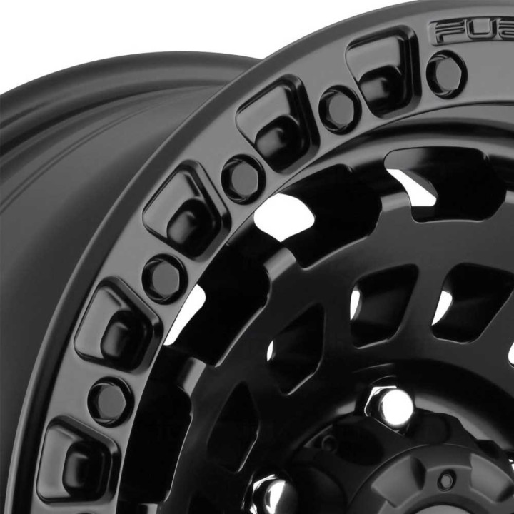 Felga aluminiowa D633 Zephyr Matte Black Fuel - ujęcie 4