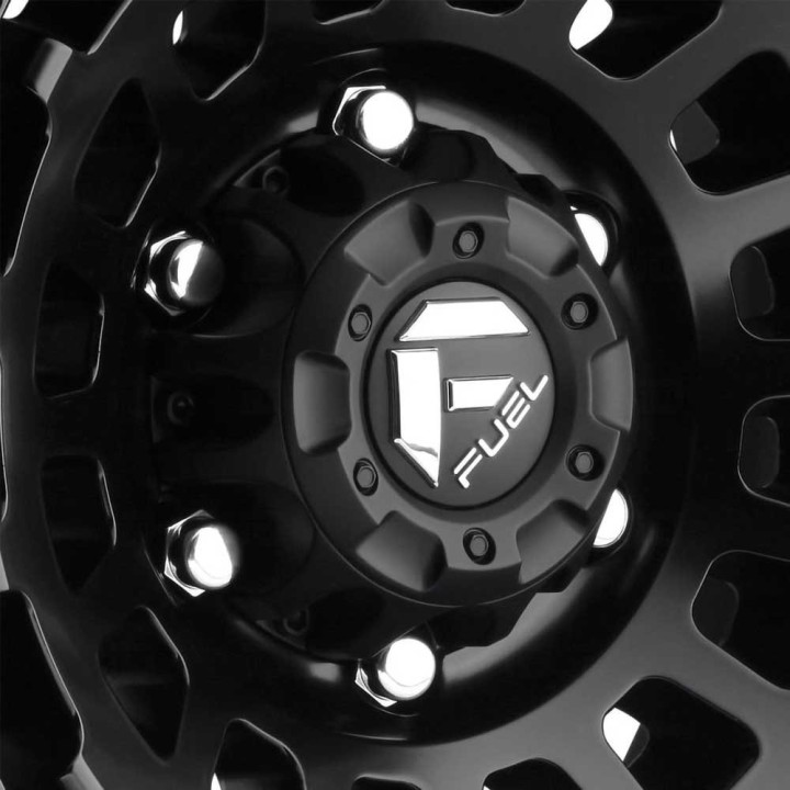 Felga aluminiowa D633 Zephyr Matte Black Fuel - ujęcie 5