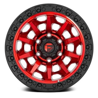 Felga aluminiowa D695 Covert Candy Red/Black Ring Fuel - ujęcie 2