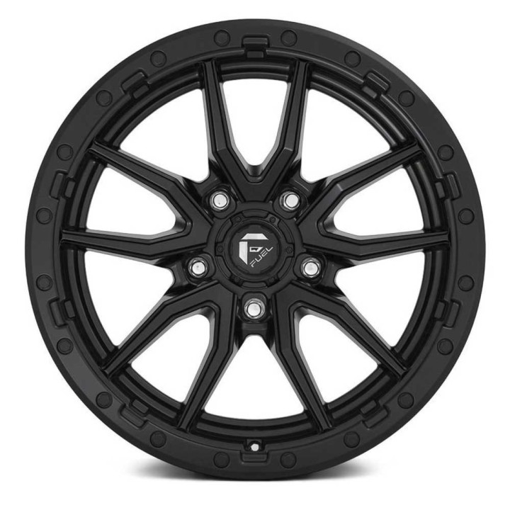 Felga aluminiowa D679 Rebel 5 Matte Black Fuel - ujęcie 2