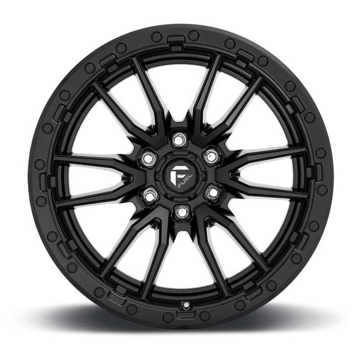 Felga aluminiowa D679 Rebel 6 Matte Black Fuel - ujęcie 2